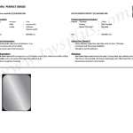 คลิกเลย COTTO กระจกเงาเจียรริม ขนาด 600 x 800 mm.รุ่น PERFECT