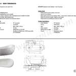 คลิกเลย COTTO อ่างอาบน้ำแบบตั้งพื้น รุ่น NEW TERRANOVA