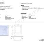 คลิกเลย COTTO อ่างอาบน้ำแบบฝังบนเคาน์เตอร์ รุ่น HERCULES