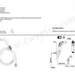 คลิกเลย COTTO สายฉีดชำระสีขาว