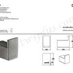 คลิกเลย COTTO ขอแขวนผ้า สีเทาด้าน รุ่น AVA