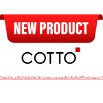 คลิกเลย COTTO ราวแขวนผ้าคู่ 60 ซม. สีดำ รุ่น ARCH 0