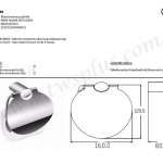 คลิกเลย COTTO ที่ใส่กระดาษชำระแบบมีฝาปิด รุ่น CURVE