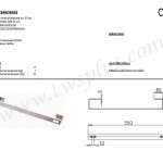 คลิกเลย COTTO ราวแขวนผ้าสเตนเลส 55 ซม.รุ่น SHEET