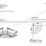 คลิกเลย COTTO ชั้นวางอเนกประสงค์แบบเข้ามุม 