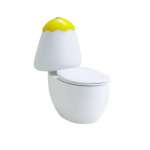 คลิกเลย COTTO สุขภัณฑ์สำหรับเด็ก สีเหลืองมะนาว รุ่น GOOGAI ใช้น้ำ 3.75 ลิตร ระบบ Wash Down 0