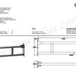 คลิกเลย COTTO พนักแขนพับเก็บได้ สีเทาด้าน รุ่น PITRUST