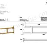 คลิกเลย COTTO พนักแขนพับเก็บได้ สีทองด้าน รุ่น PITRUST