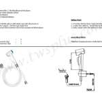 คลิกเลย COTTO สายฉีดชำระสีขาว 2 ฟังก์ชั่น