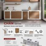 คลิกเลย COTTO ตู้แขวน / หน้าบานครัวปูน / บานซิงค์เดี่ยว / บานซิงค์คู่ / บานซิงค์ถังแก๊ส รุ่น CHAN 0