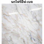 คลิกเลย BIRDY กระเบื้องเซรามิคชนิดเคลือบ เกรด A ตรานก ขนาด 40 x 40 cm. ลายนกโฟร์อีฟ เบจ 0