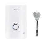 RINNAI เครื่องทำน้ำอุ่นไฟฟ้า รุ่น ZEN350 กำลังไฟ 3500 วัตต์ หม้อต้มทองแดง รับประกัน 5 ปี 