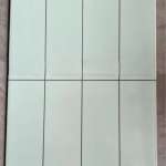 BUTTERFLY กระเบื้องเซรามิคบุผนัง เกรด A ขนาด 30 x 50 cm.| 12" x 20" ผีเสื้อมิ้น (ผิวมัน) 0