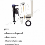 คลิกเลย COTTO ชุดอุปกรณ์หม้อน้ำแบบกดด้านข้าง ครบชุด