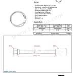 คลิกเลย COTTO สายฝักบัว PVC สีซาติน ยาว 1.5 ม.