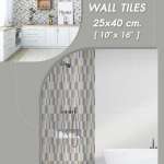 CAMPANA กระเบื้องปูผนัง WALL TILES 25 x 40 cm. | 10" x 16" *คลิกดูรายละเอียดเพิ่มเติมนะคะ