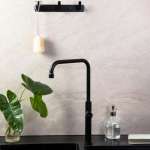 RA A11021-A555BK ก๊อกซิงค์ล้างจานน้ำเย็น เคาน์เตอร์ MATT BLACK