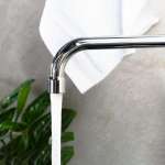 RA A11021-A123CR ก๊อกซิงค์ล้างจานน้ำเย็น เคาน์เตอร์ สแตนเลสเงา