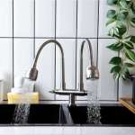 RA A124-A3636 ก๊อกซิงค์น้ำเย็นแบบ 2 งวง ปรับน้ำได้ 2 ฟังก์ชั่น