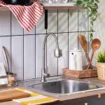 RA 4887889 ก๊อกซิงค์เคาน์เตอร์ สแตนเลส งวงดัดได้