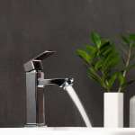 RA A121-1234CHR ก๊อกล้างหน้าน้ำเย็น เคาน์เตอร์ โครเมี่ยม