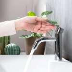 RA A121-A2468 ก๊อกล้างหน้าน้ำเย็น สแตนเลสเงา