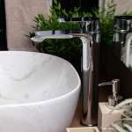 RA DB-90402 ก๊อกล้างหน้าน้ำเย็น คอสูง DEXTER