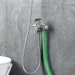 RA A126-A2233 ก๊อกสนามคอสั้น แบบ 3 วาล์ว สแตนเลส 304