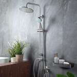 RA F611-91919 ชุดเรนชาวเวอร์แบบท่อสีสแตนเลส