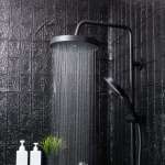 RA SUPREME-BLACK ชุดเรนชาวเวอร์น้ำอุ่น/น้ำเย็น MATT BLACK