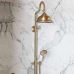 RA MS3312GOLD ชุดเรนชาวเวอร์น้ำเย็น พร้อมฝักบัว MATT GOLD