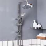 RA SUPER5566 เรนชาวเวอร์น้ำอุ่น/น้ำเย็น ท่อยาว 60 ซม.พร้อมอุปกรณ์ครบชุด 