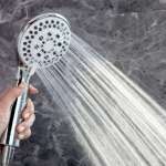 RA SUPER5566 เรนชาวเวอร์น้ำอุ่น/น้ำเย็น ท่อยาว 60 ซม.พร้อมอุปกรณ์ครบชุด 