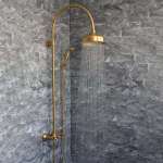 RA 102018MAG ชุดฝักบัวเรนชาวเวอร์ผสม MATT GOLD