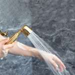 RA 102018MAG ชุดฝักบัวเรนชาวเวอร์ผสม MATT GOLD