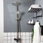 RA F621-SS-MATT เรนชาวเวอร์ผสมน้ำร้อน-เย็น สแตนเลส