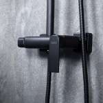 RA F621-F66-BLK เรนชาวเวอร์ ผสมร้อนเย็น BLACK OVO