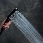 RA F621-F66-BLK เรนชาวเวอร์ ผสมร้อนเย็น BLACK OVO