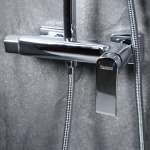 RA F621-F6666-V เรนชาวเวอร์ ผสมร้อนเย็น โครเมี่ยม OVO