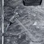 RA F621-F6666-V เรนชาวเวอร์ ผสมร้อนเย็น โครเมี่ยม OVO