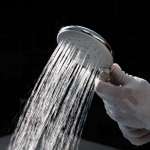 RA H2019 ชุดฝักบัวราวเลื่อน พร้อมที่วางของ 