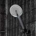 RA D414-BLACK ฝักบัวมือพร้อมสายและขอแขวนครบชุด 5 ระบบ BLACK