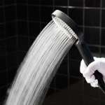 RA D414-BLACK ฝักบัวมือพร้อมสายและขอแขวนครบชุด 5 ระบบ BLACK