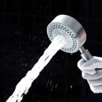 RA STN304-SHOWER ฝักบัวมือ พร้อมสายและขอแขวนครบชุด สแตนเลส