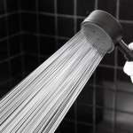 RA BK-D411-DBK ฝักบัวมือสแตนเลสพร้อมสายและขอแขวน MATT BLACK