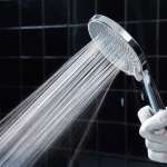 RA D413-4333 ฝักบัวมือโครเมี่ยม พร้อมสายและขอแขวนครบชุด 3 ระบบ