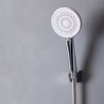 RA LOTUS-8888 ฝักบัวมือ พร้อมสายและขอแขวนครบชุด โครเมียม 