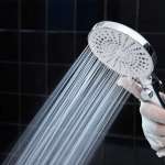 RA FLO-6666 ฝักบัวมือ พร้อมสายและขอแขวนครบชุด โครเมียม 