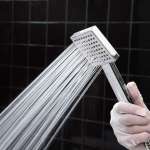 RA SQUARE8888 ฝักบัวมือ พร้อมสายและขอแขวนครบชุด SQUARE