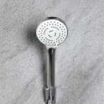 RA D413-D3333 ฝักบัวมือพร้อมสายและขอแขวนครบชุด โครเมี่ยม